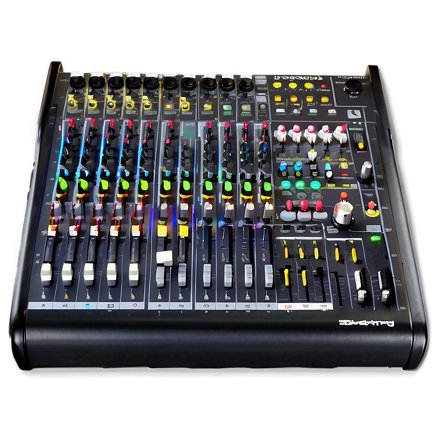 Digital Mixer For Studio Png 06132024 PNG image