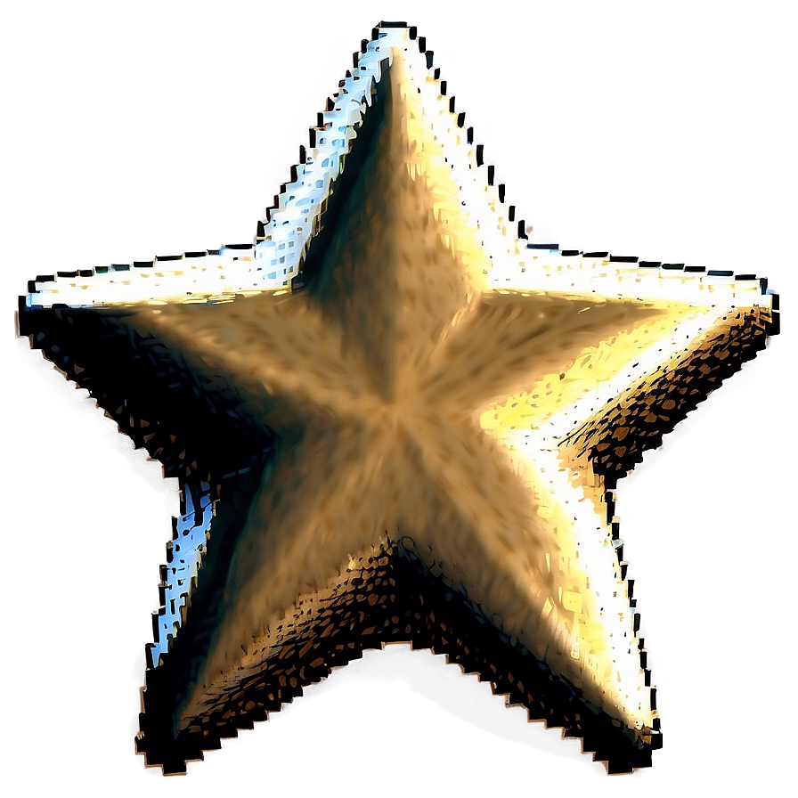 Digital Pixel Star Picture Png 36 PNG image