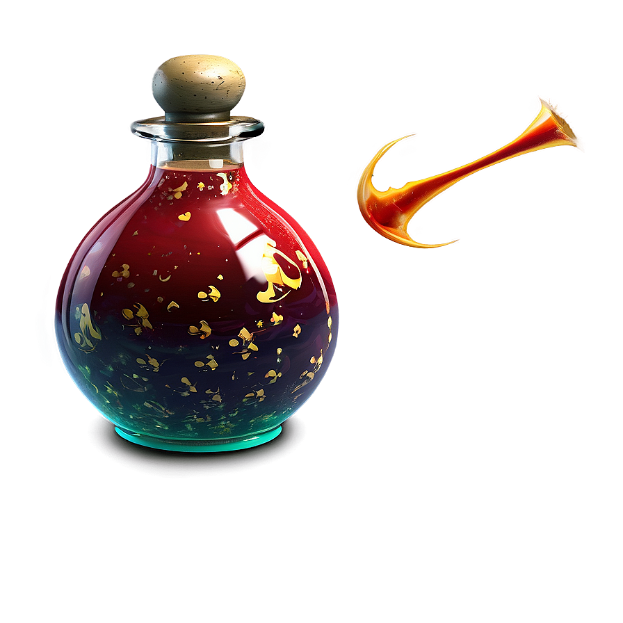 Digital Potion Bottle Png 95 PNG image