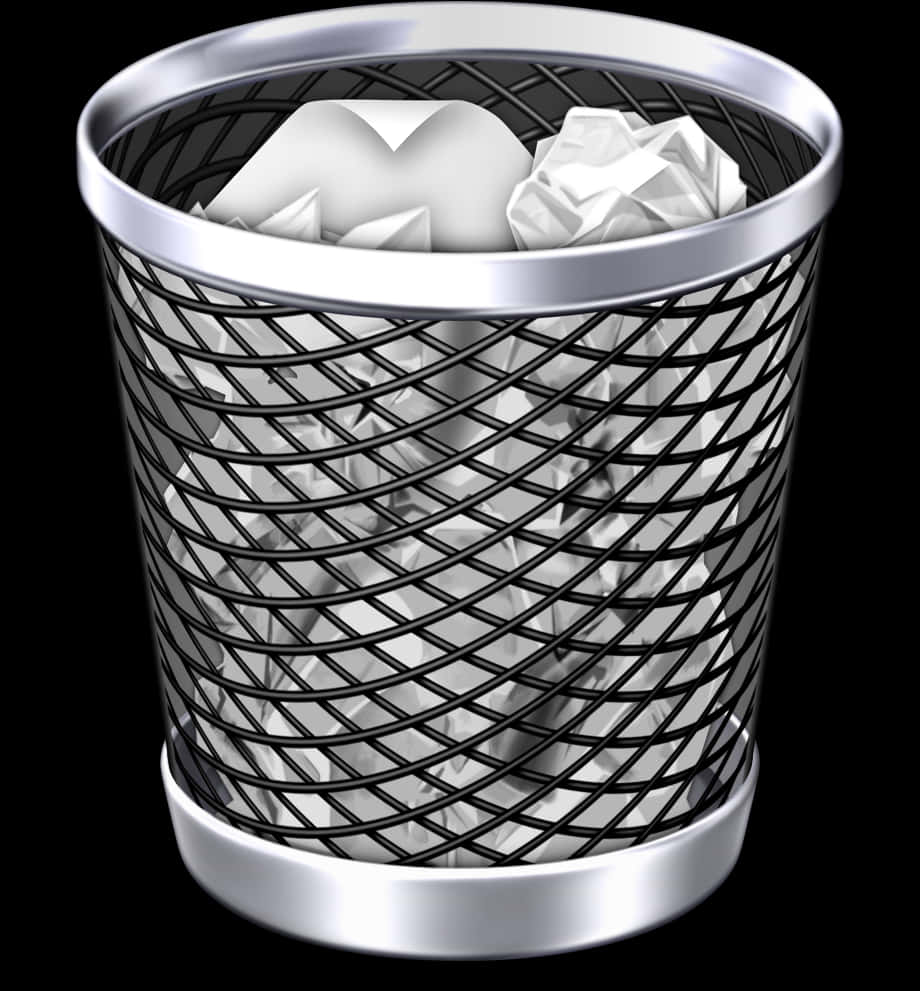 Digital Recycle Bin Icon PNG image
