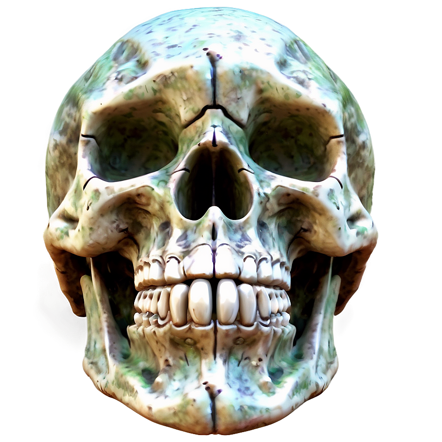 Digital Skull Face Creation Png 06272024 PNG image