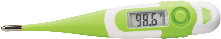 Digital Thermometer Green Display986 F PNG image