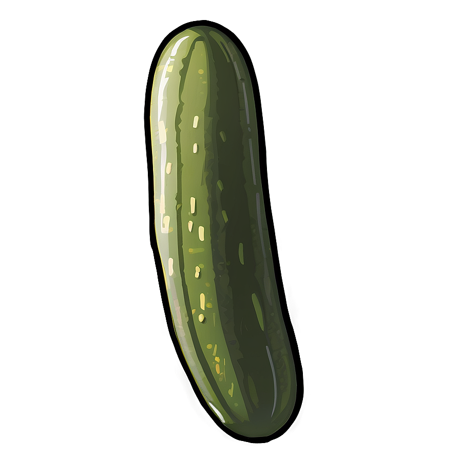 Dill Pickle Cartoon Png Wrf56 PNG image