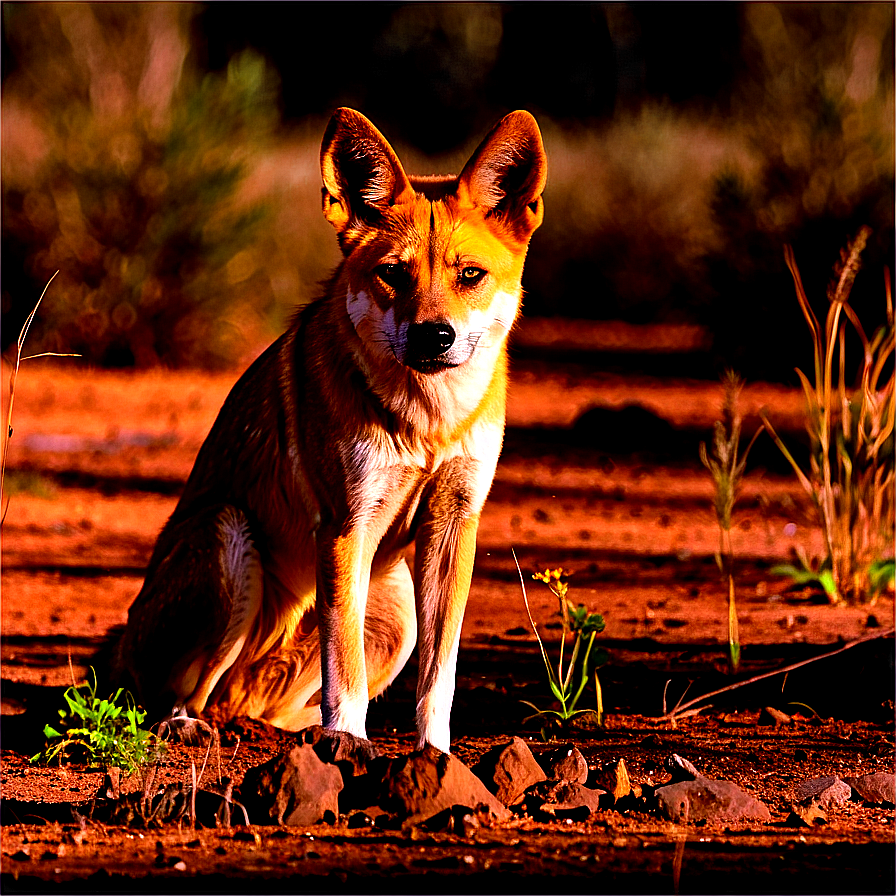 Dingo Habitat Scene Png 53 PNG image