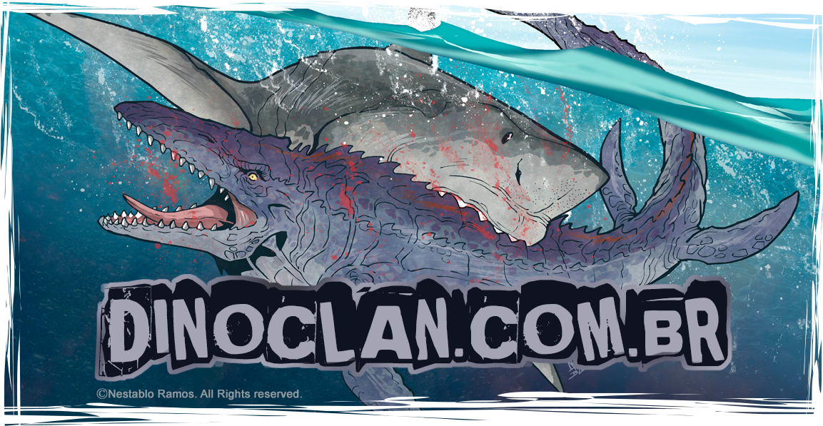 Dino Clan Swordfish Mashup Artwork PNG image