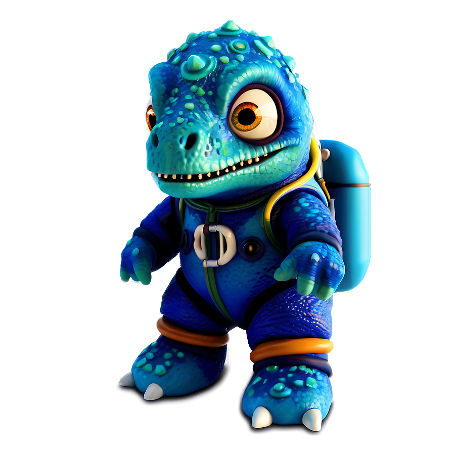 Dino In Space Suit Png Cyq36 PNG image