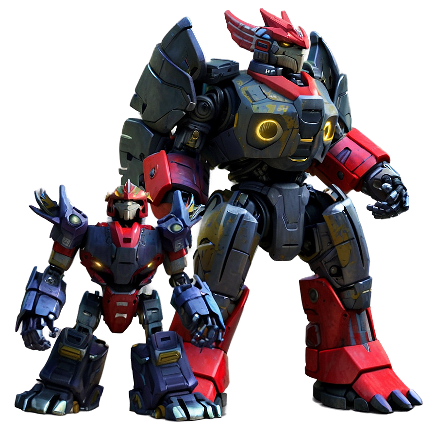 Dinobots Team Together Png Owv49 PNG image