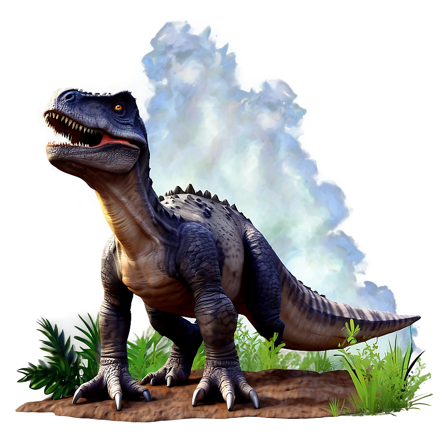 Dinosaur And Volcano Png 87 PNG image