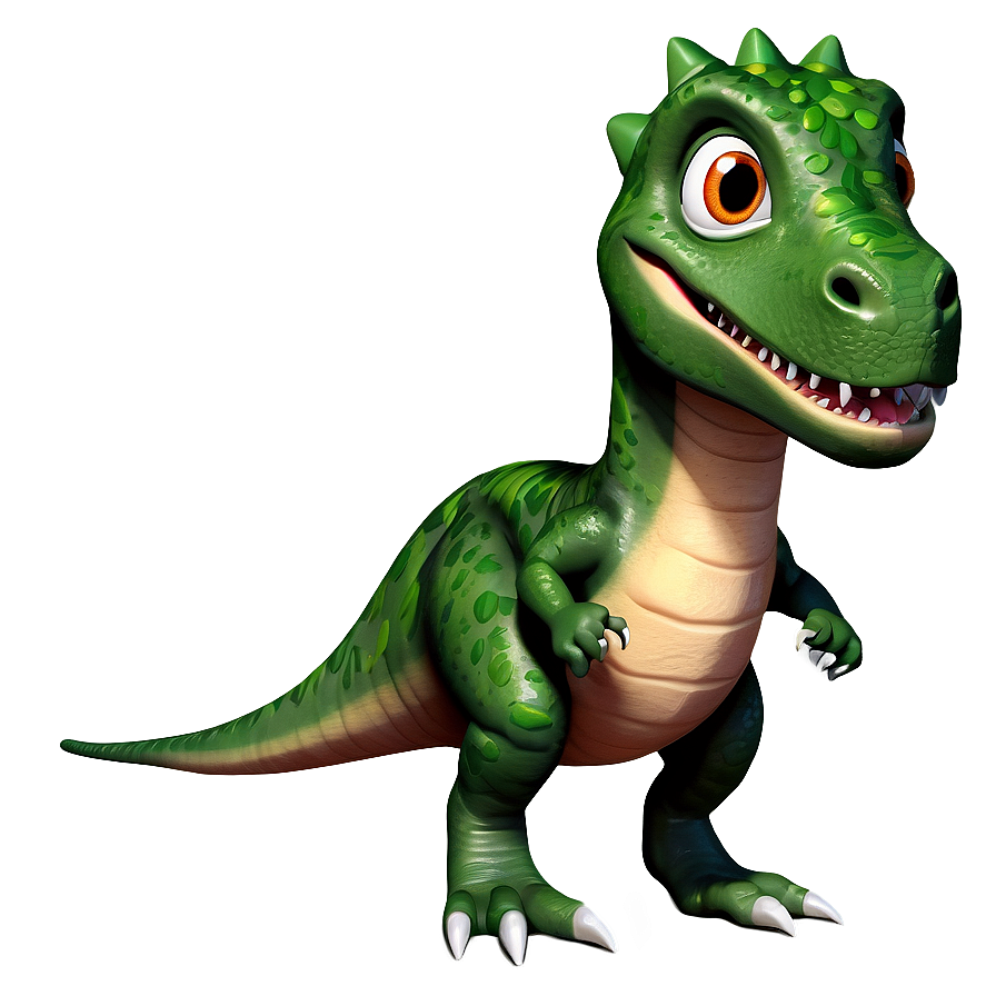Dinosaur Cartoon Character Png Qce PNG image