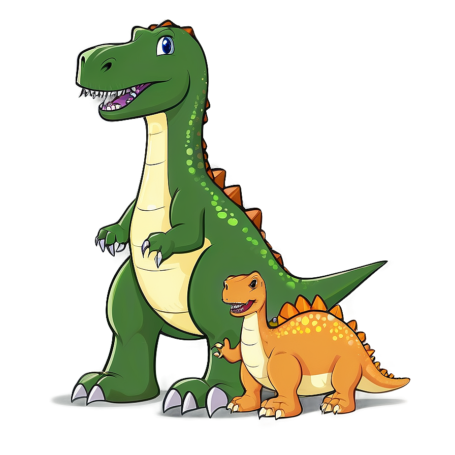 Dinosaur Family Png 05032024 PNG image