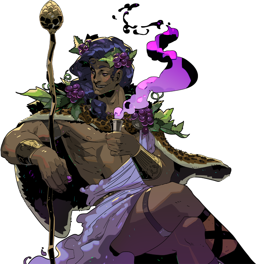 Dionysus Godof Wine Hades Game Art PNG image