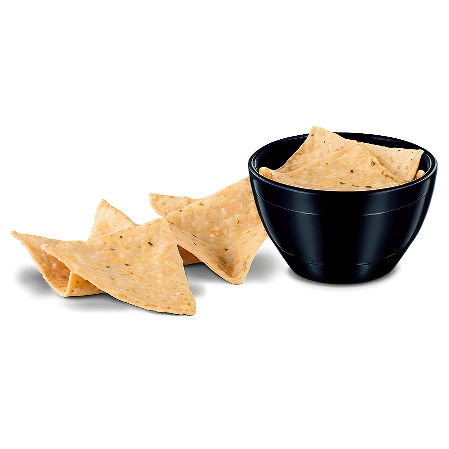 Dip Ready Tortilla Chip Png 06212024 PNG image