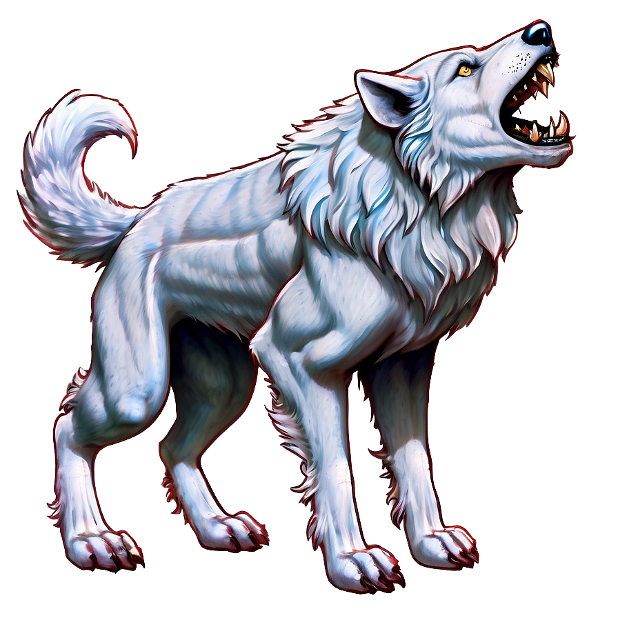 Dire Wolf Fantasy Art Png 10 PNG image