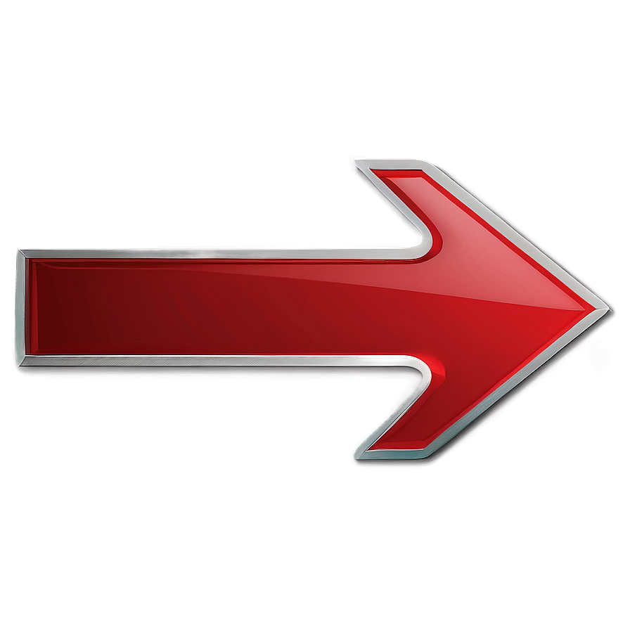 Directional Red Arrow Transparent Png 92 PNG image