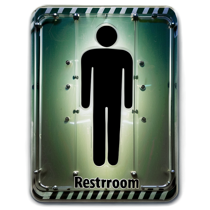 Directional Restroom Sign Png Wtf53 PNG image