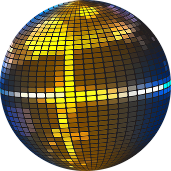 Disco Ball Sparkle PNG image