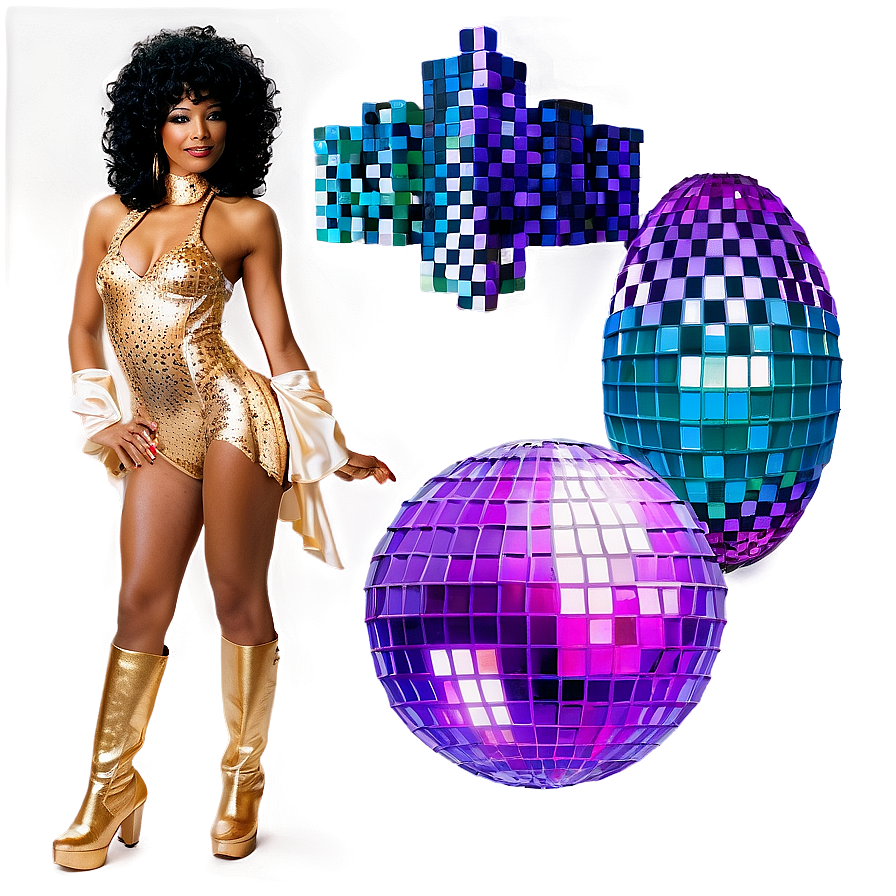 Disco Costume Png Xmx78 PNG image