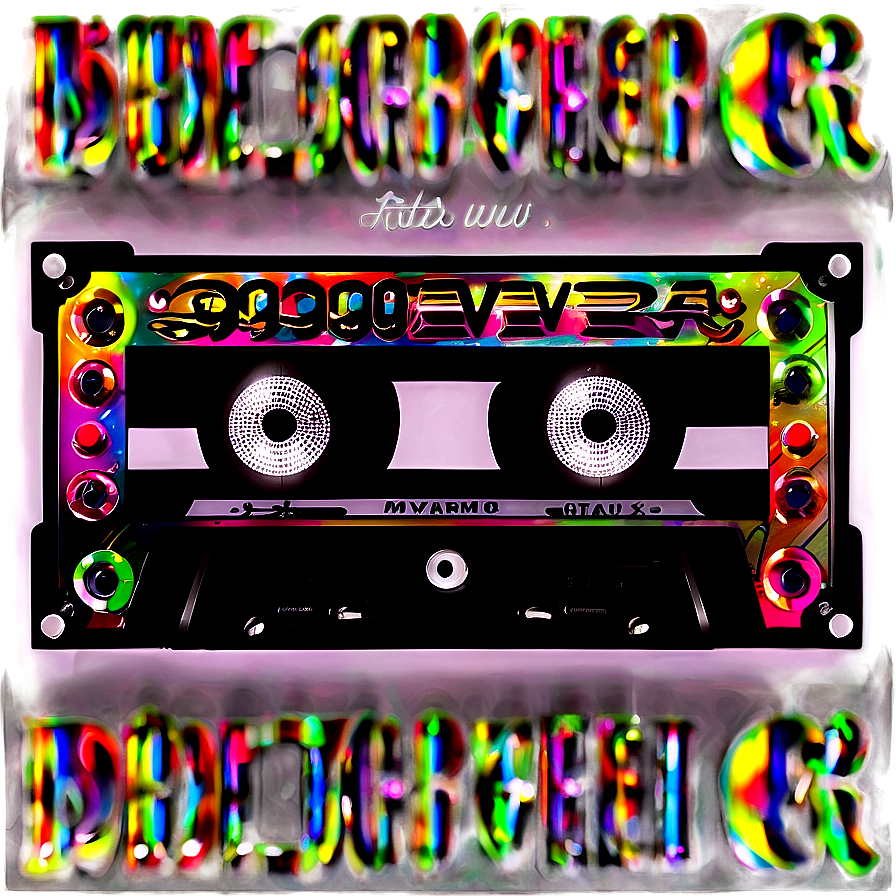 Disco Fever Mixtape Png 06122024 PNG image