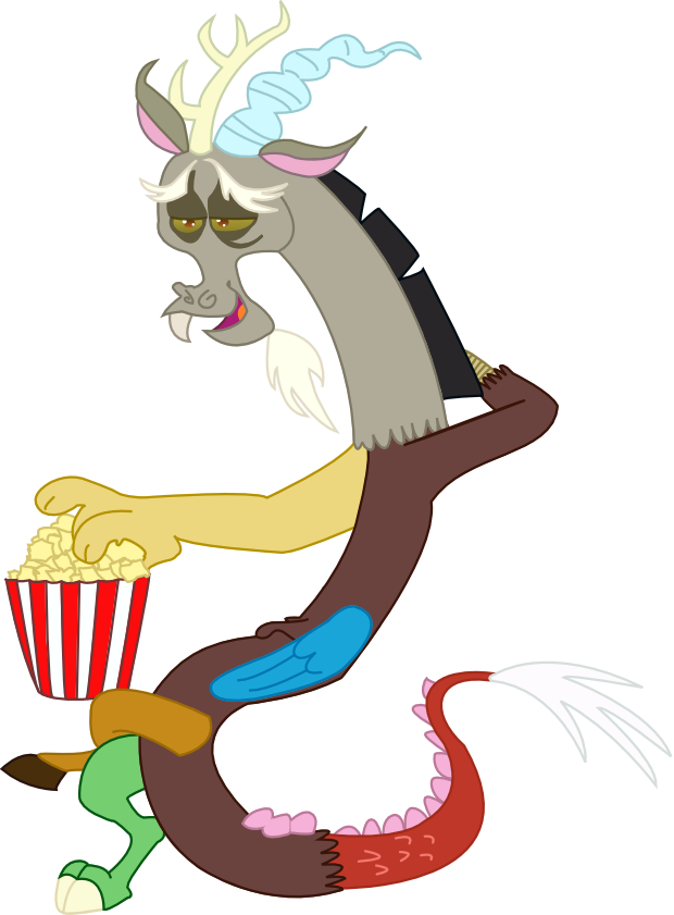 Discord_ Holding_ Popcorn_ Vector_ Art PNG image