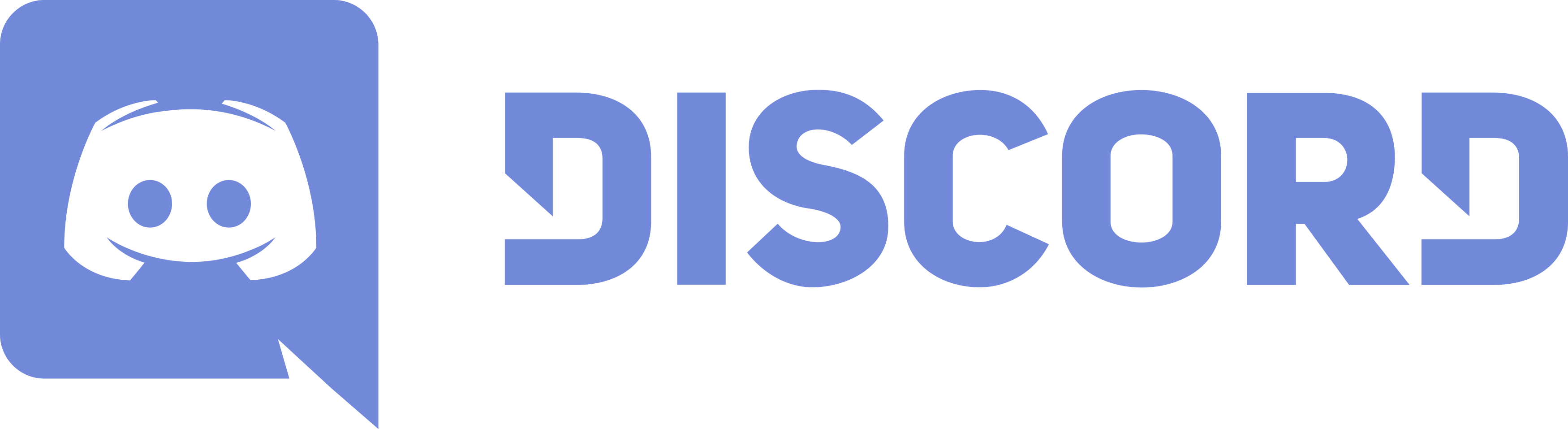 Discord Logo Blue Background PNG image