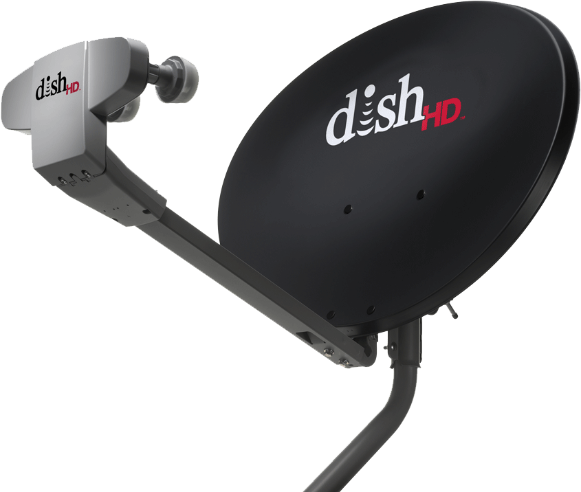 Dish Network Satellite Antenna PNG image