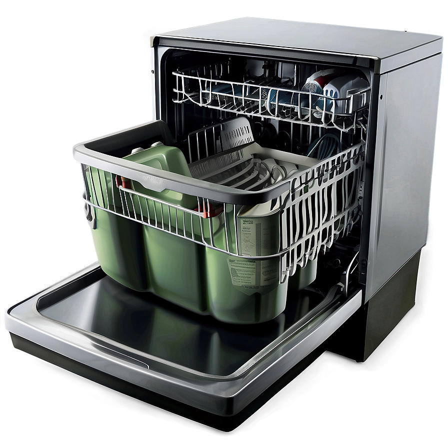 Dishwasher With Water Softener Png 06132024 PNG image