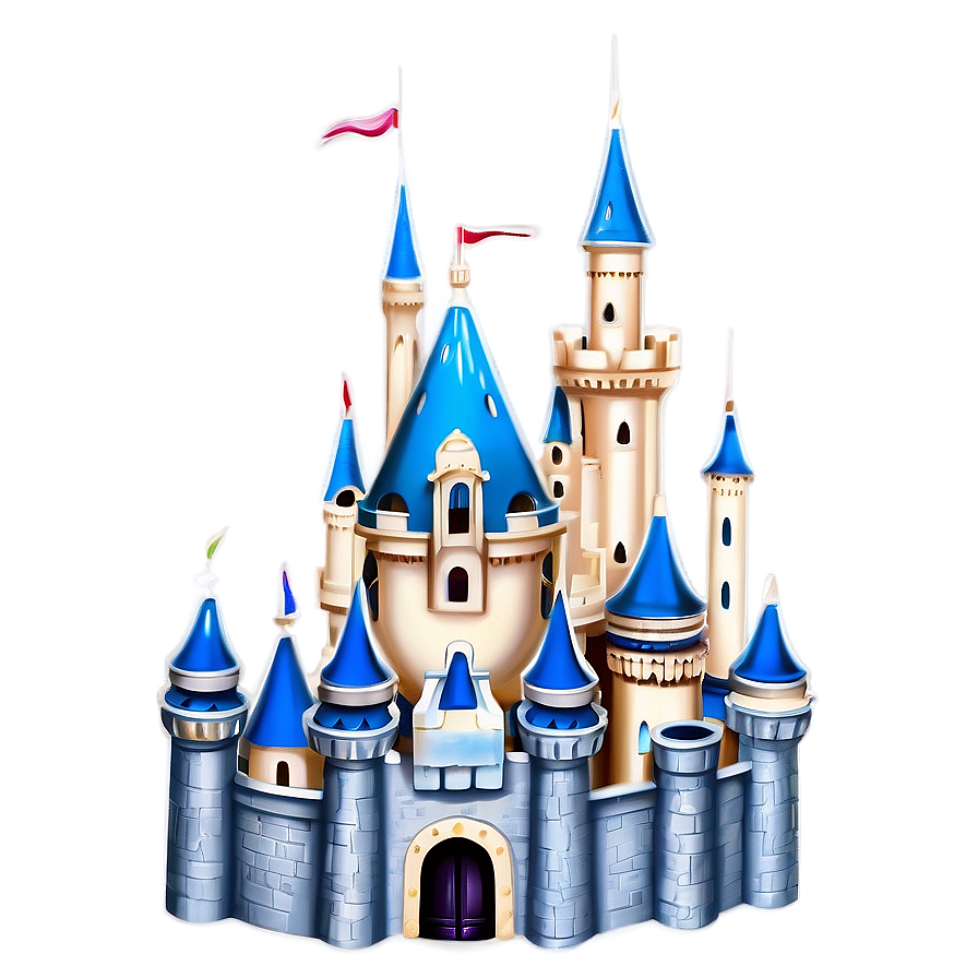 Disney Castle Aerial Perspective Png 48 PNG image