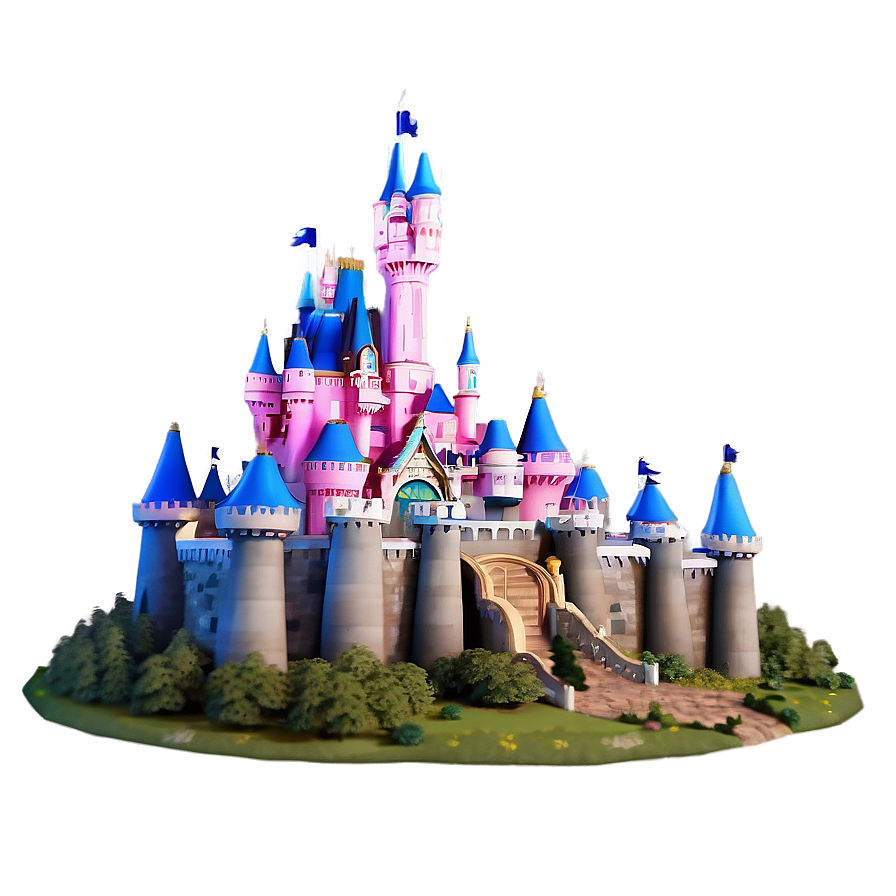 Disney Castle At Twilight Png 16 PNG image