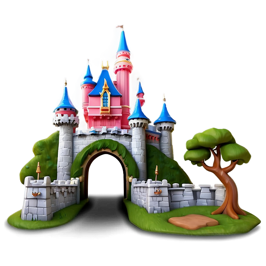 Disney Castle Entrance Gate Png 16 PNG image