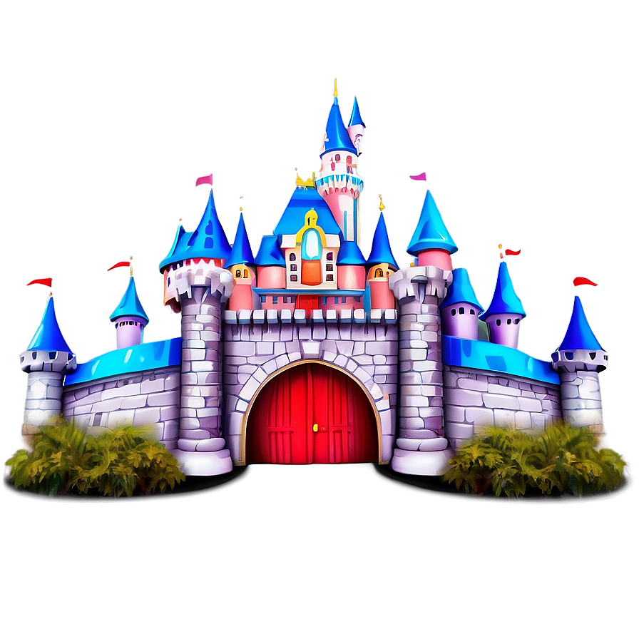 Disney Castle Theme Park Entrance Png Nbv52 PNG image