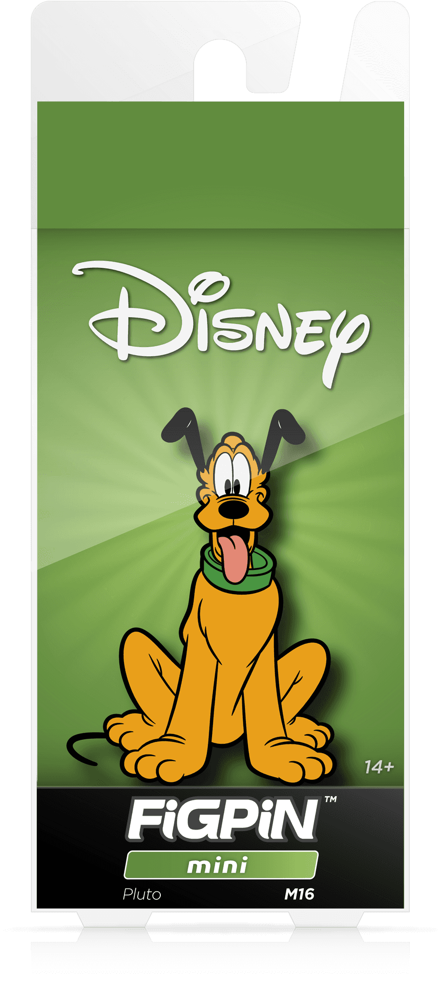 Disney Pluto Figpin Mini Packaging PNG image