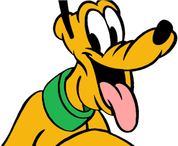 Disney Pluto Happy Expression PNG image