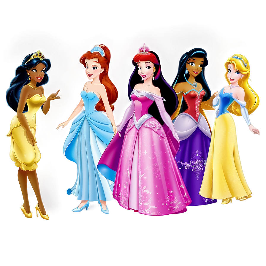 Disney Princess Glamour Png Ipg76 PNG image