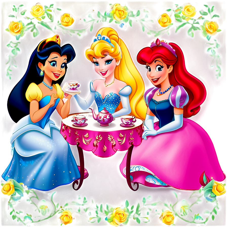 Disney Princess Tea Party Png 93 PNG image