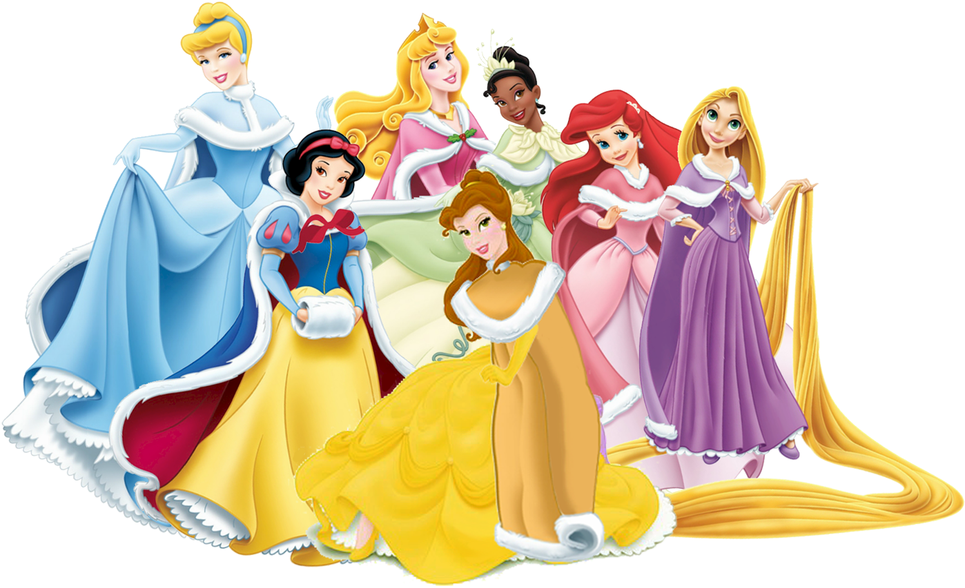 Disney Princesses Gathering PNG image