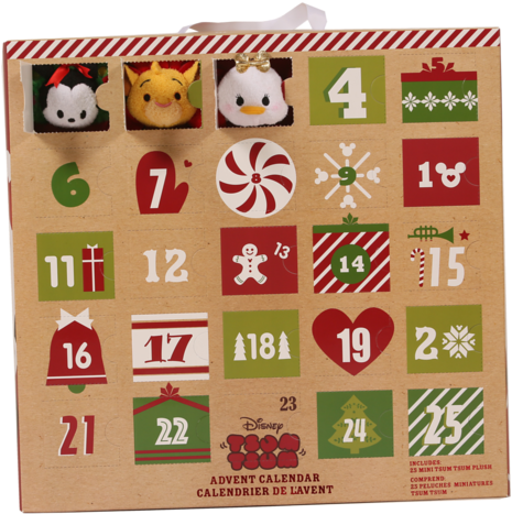 Disney Themed Advent Calendar PNG image
