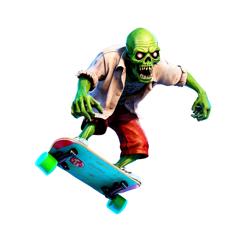 Disney Zombies 2 Skater Zombie Png 06282024 PNG image