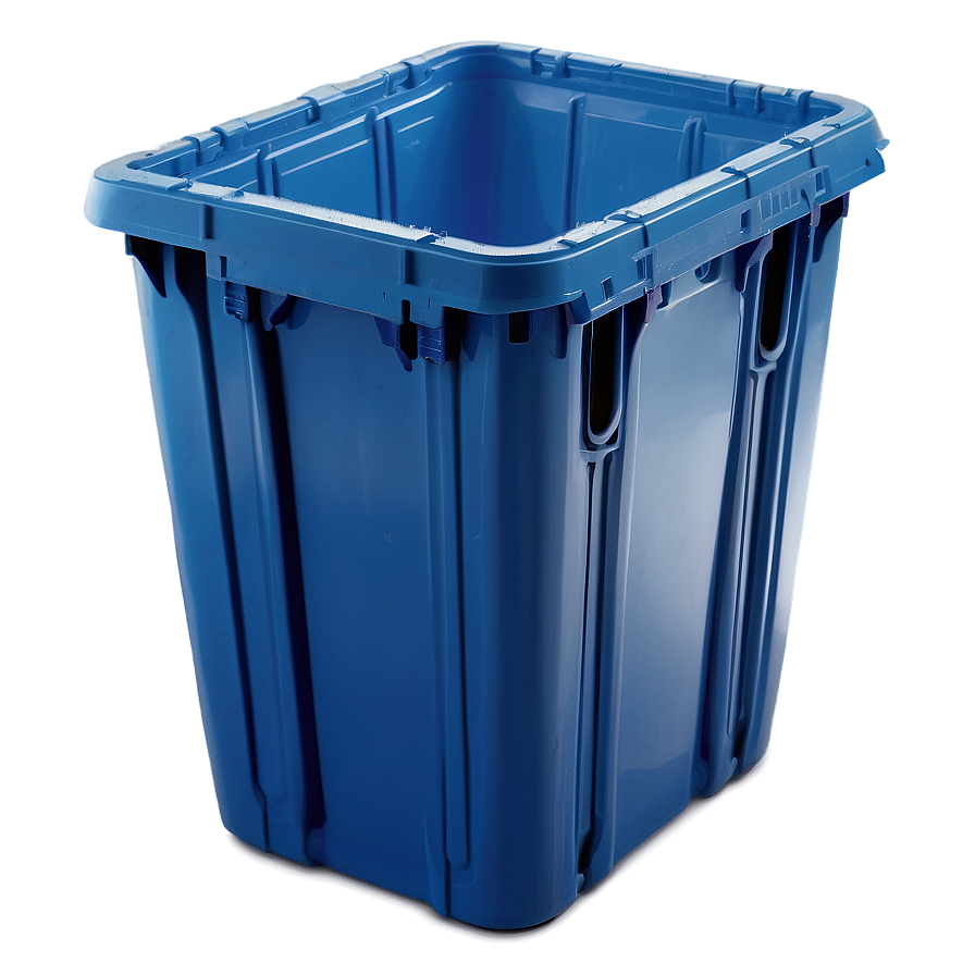 Disposable Bin Transparent Blue Png 70 PNG image