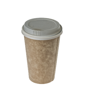 Disposable Coffee Cupon Black Background.jpg PNG image