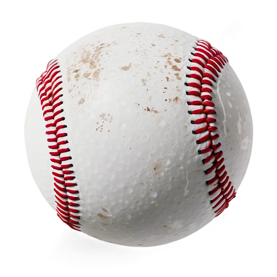 Distressed Baseball Clipart Png 06282024 PNG image