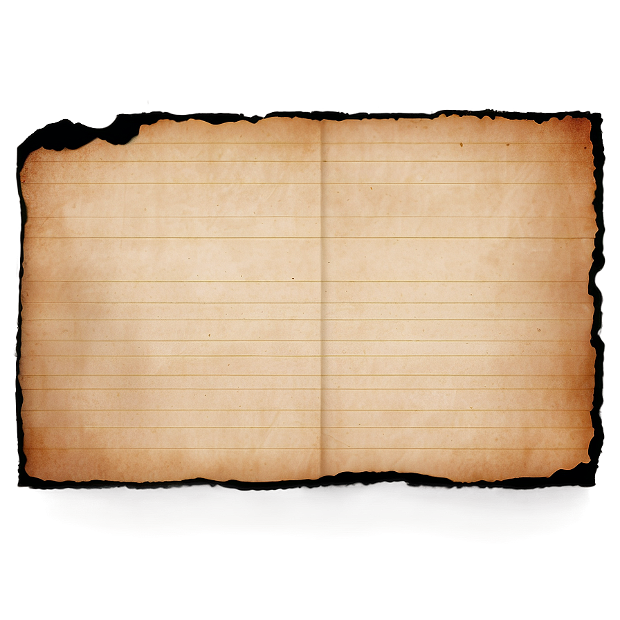 Distressed Burned Paper Png Ccc PNG image