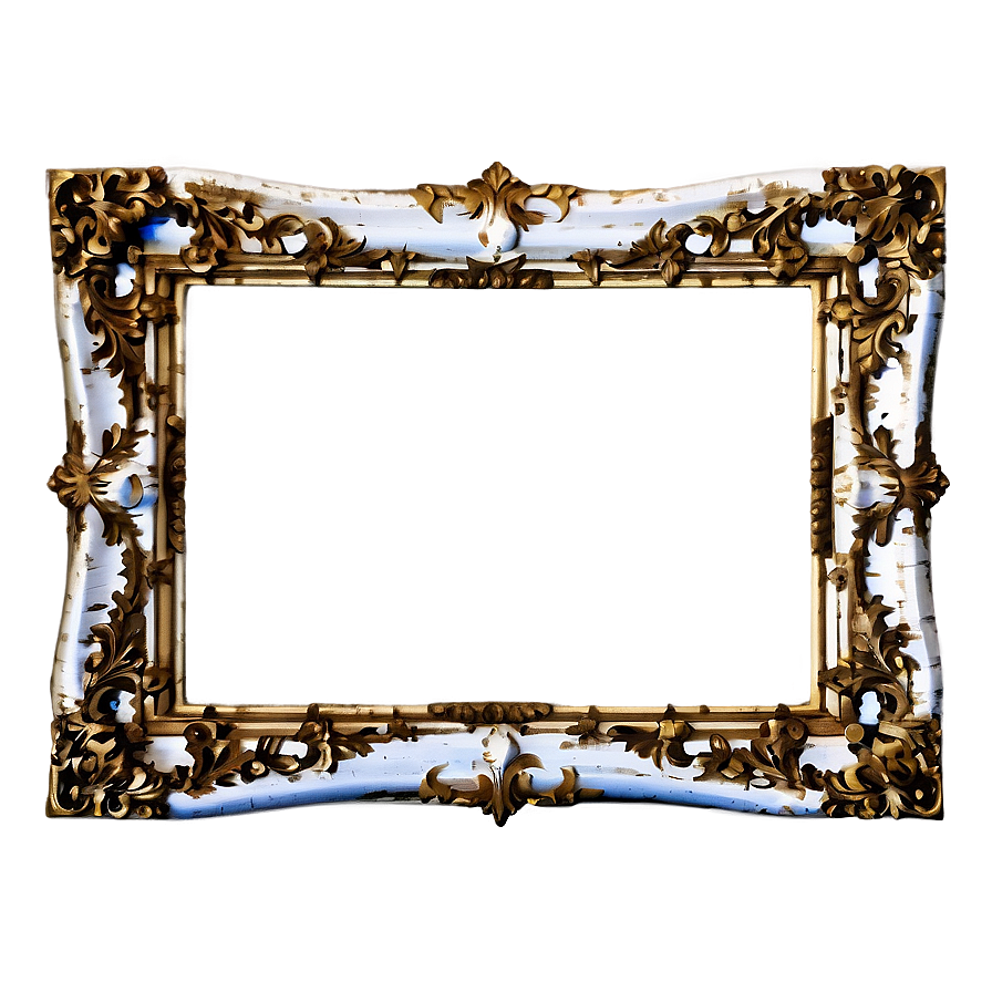 Distressed Ornate Frame Png 06272024 PNG image