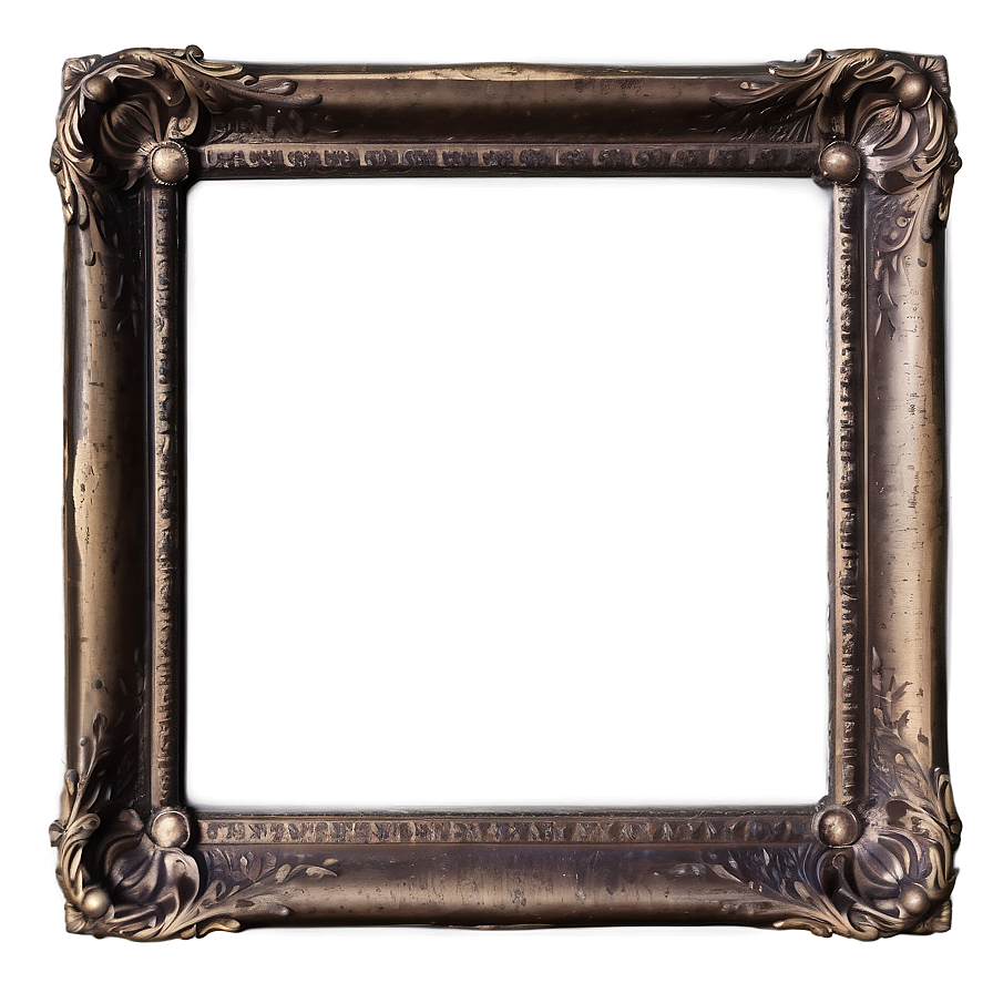 Distressed Picture Frame Png 05042024 PNG image
