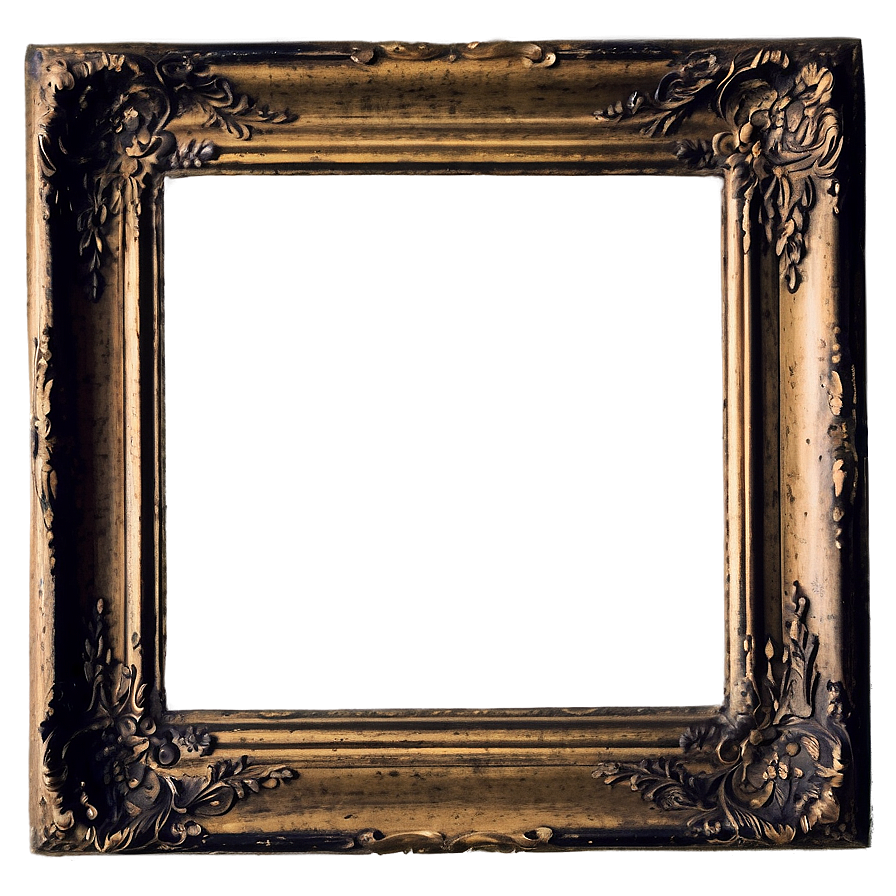 Distressed Picture Frame Png Hkx70 PNG image