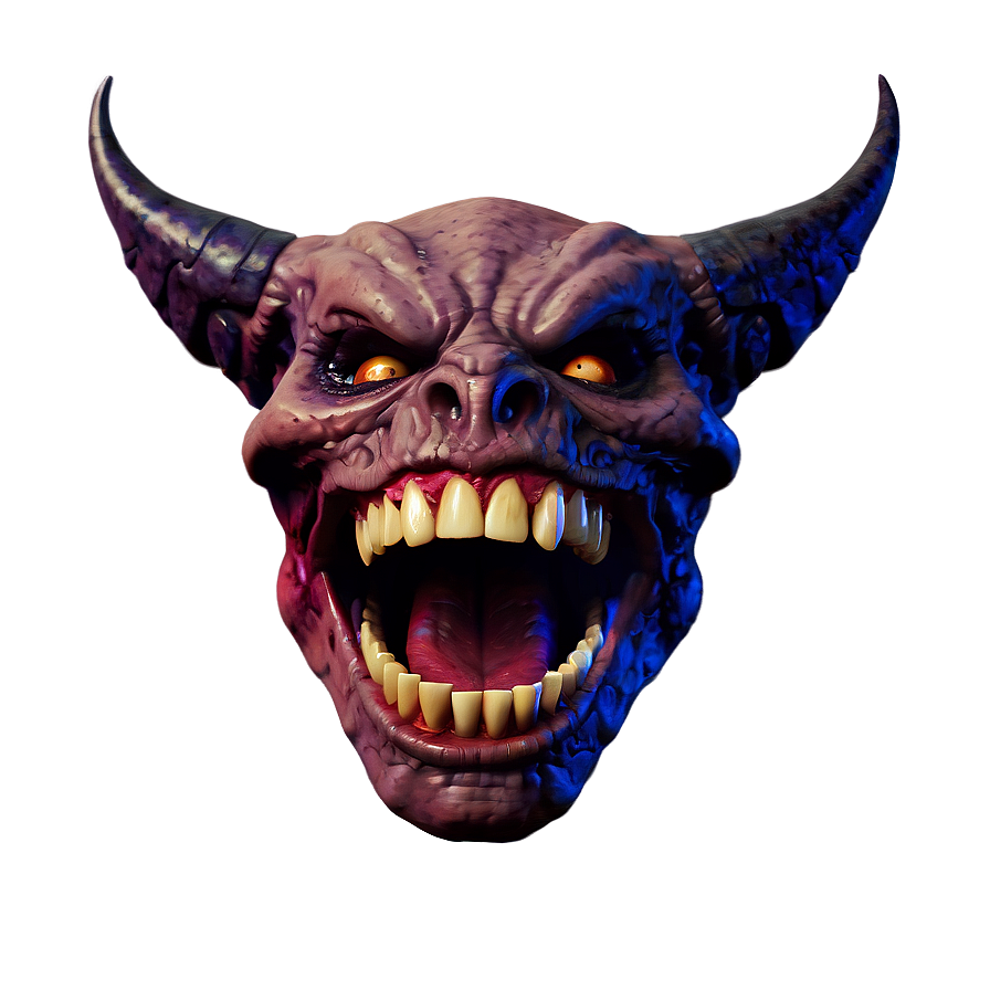 Disturbing Demon Mouth Png 72 PNG image