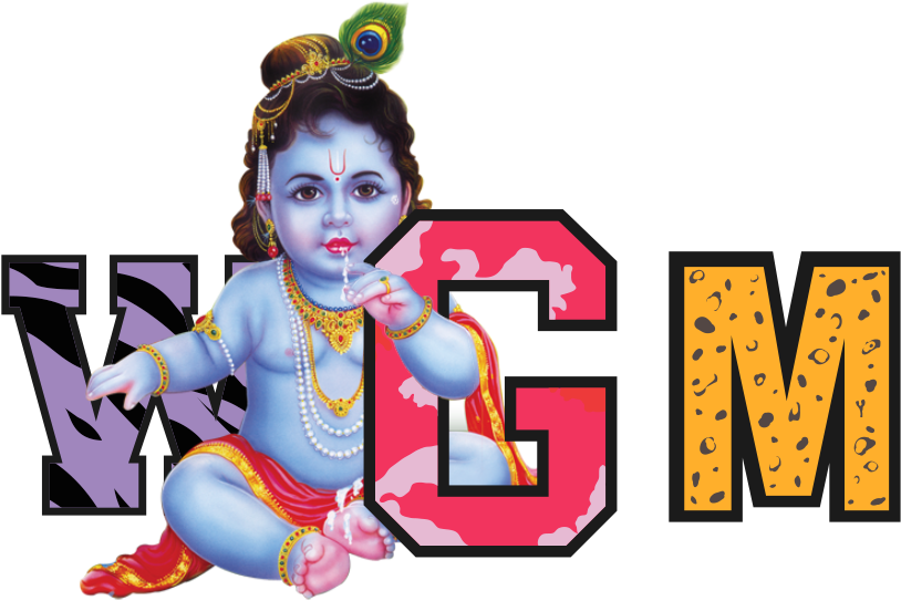 Divine Infant Krishna Flute PNG image