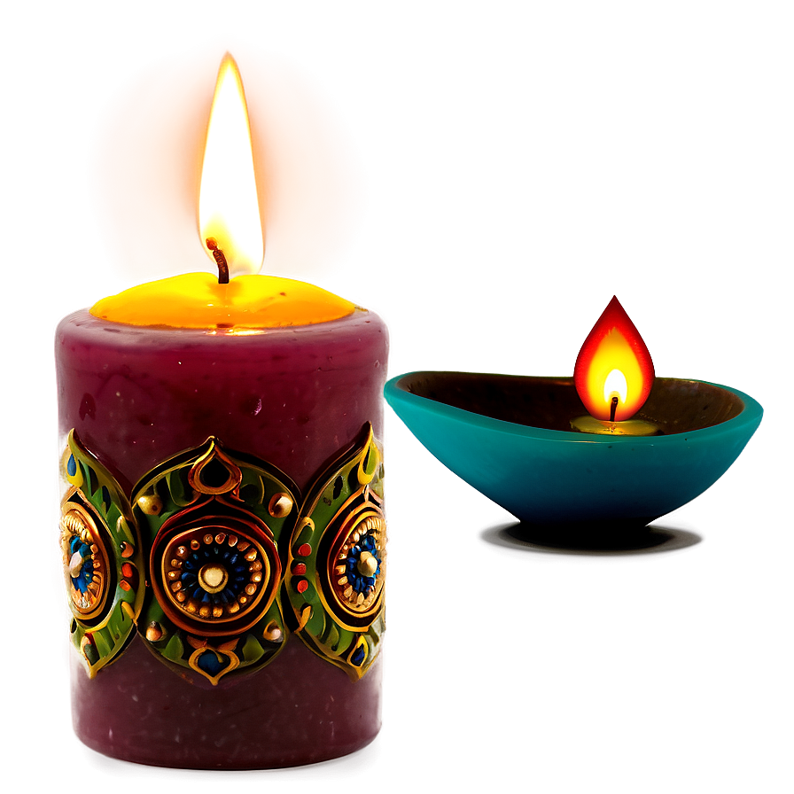 Diwali Candle Png 12 PNG image