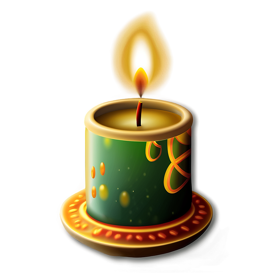 Diwali Candle Png Bec8 PNG image