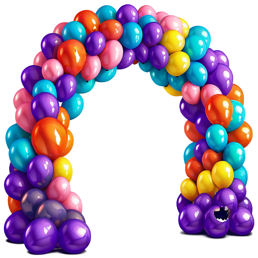 Diy Balloon Arch Tutorial Png 06212024 PNG image