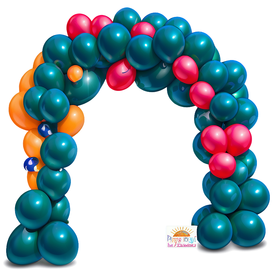 Diy Balloon Arch Tutorial Png Hfj PNG image